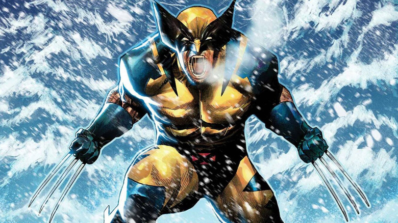 Wolverine roaring on Wolverine (2024) #1 cover