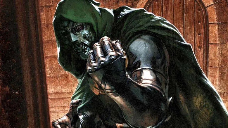 Doctor Doom on One World Under Doom cover by Gabriele Dell'Otto