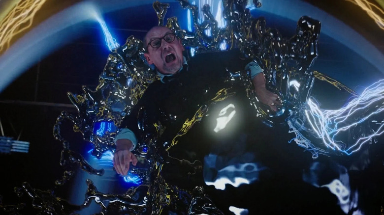 Franklin Hall falling into Gravitonium in Agents of SHIELD