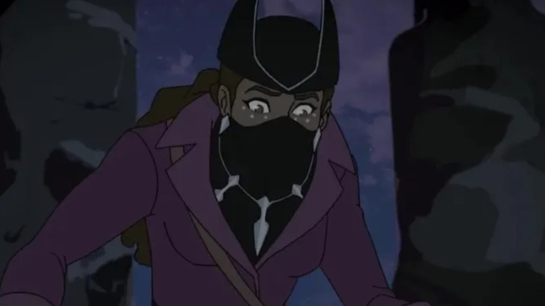 Yemandi (Anika Noni Rose) tries to reclaim the Spear of Bashenga in Marvel Avengers Assemble.