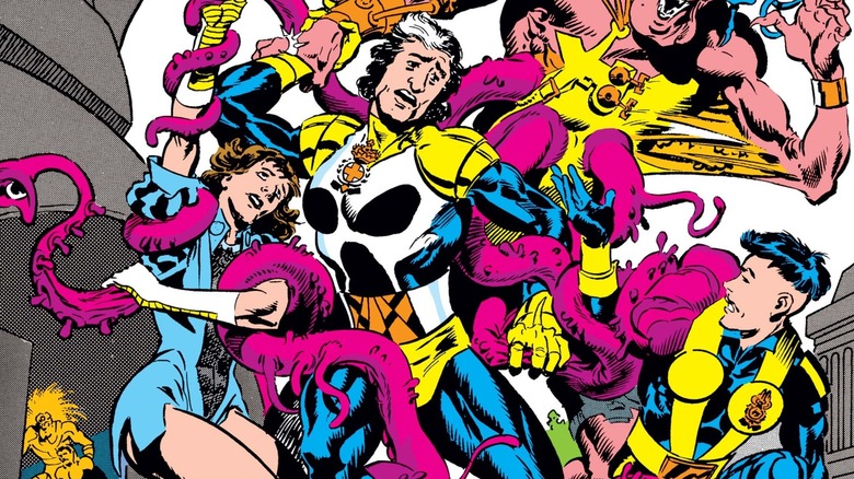 ஸ்டிரைக்ஃபோர்ஸில் கூடாரம் கொண்ட உயிரினத்துடன் சண்டையிடும் சூப்பர் ஹீரோக்கள்: மொரிடூரி காமிக்ஸ்