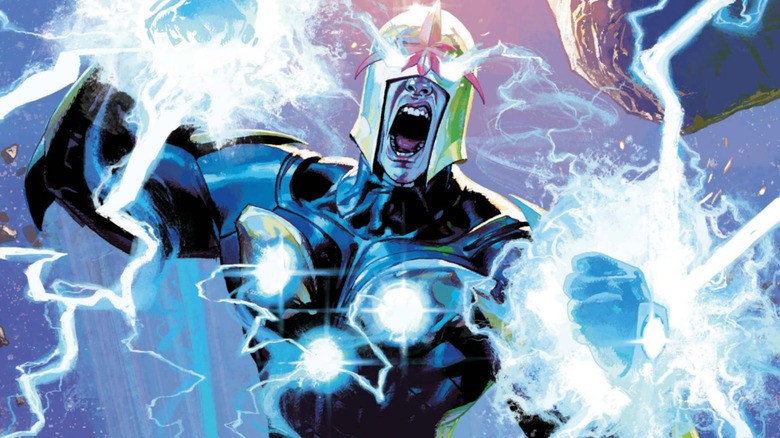 Richard Rider powering up as Nova