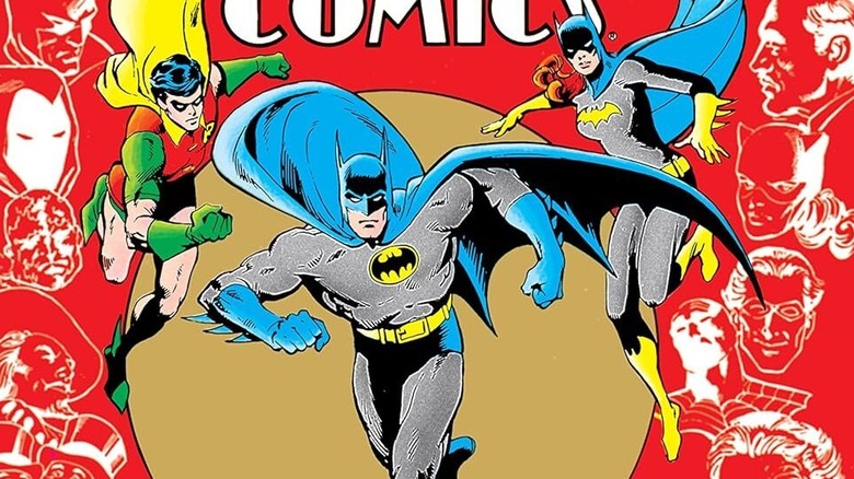డిటెక్టివ్ కామిక్స్ #526 కవర్ బాట్‌మ్యాన్, రాబిన్ మరియు బ్యాట్‌గర్ల్‌లను చూపుతుంది