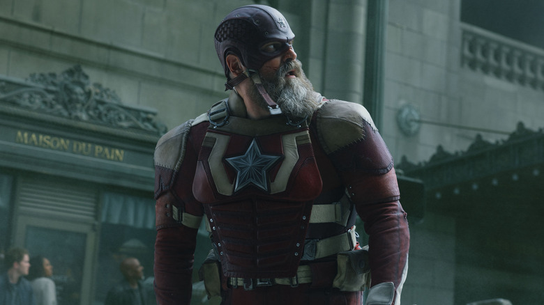 Red Guardian in full uniform looking to the right in Thunderbolts
