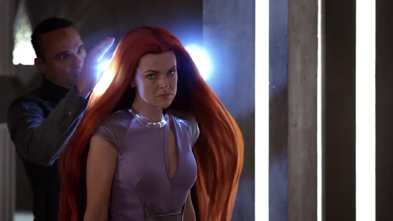 Medusa, about to be apprehended in Inhumans.