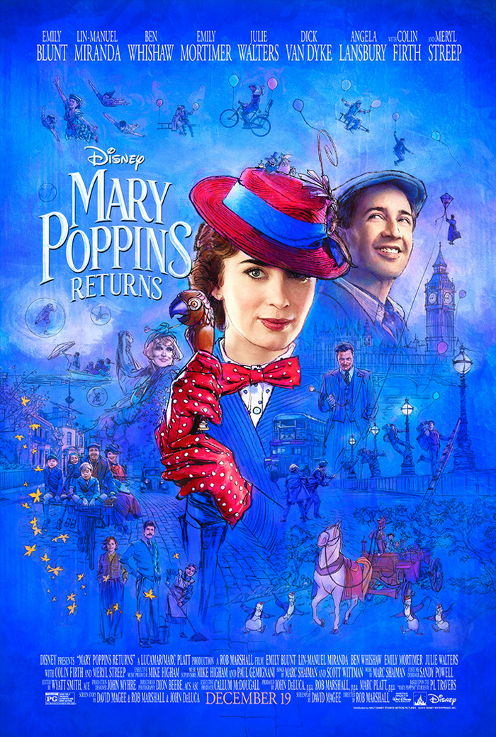 Mary Poppins Returns poster