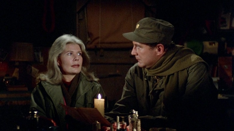 Loretta Swit and David Ogden Stiers on M*A*S*H