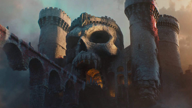 Castle Grayskull in Masters of the Universe