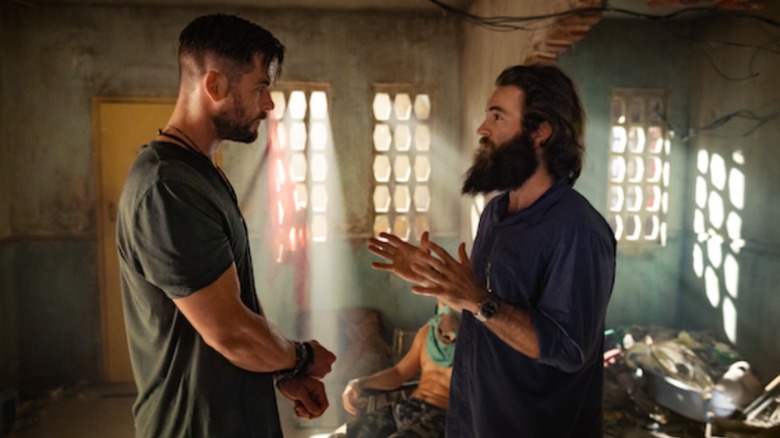 Chris Hemsworth, Sam Hargrave, Extraction BTS