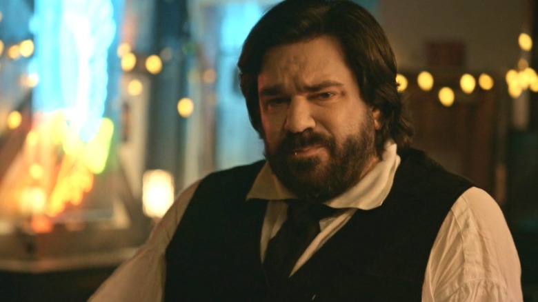 Matt Berry is Laszlo Cravensworth as Jackie Daytona in What We Do in the Shadows