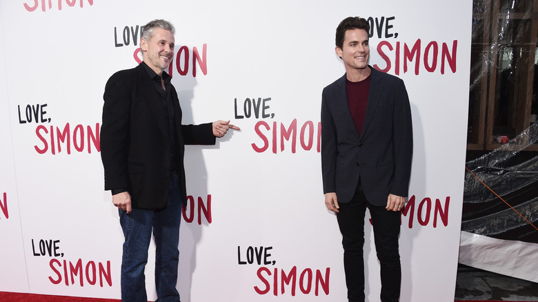 Simon Halls and Matt Bomer