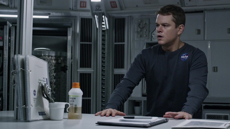 Matt Damon in The Martian