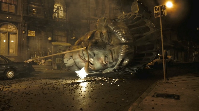 The Statue Of Liberty's Head in Cloverfield