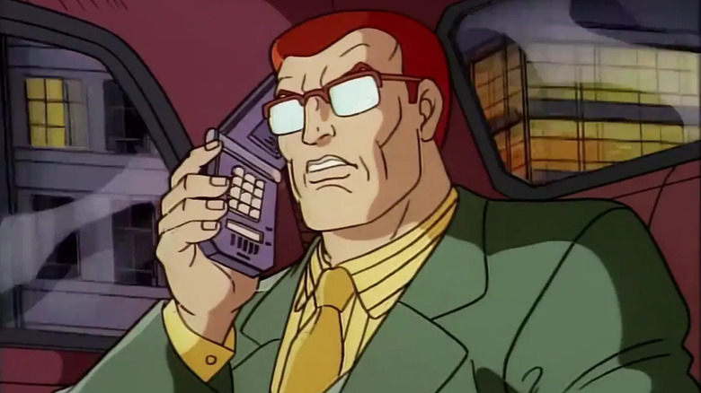 X-Men: The Animated Series இல் தொலைபேசியில் ஹென்றி கைரிச்