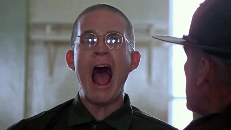 Matthew Modine stars in Full Metal Jacket (1987)