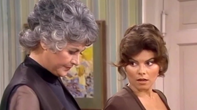 Bea Arthur and Adrienne Barbeau
