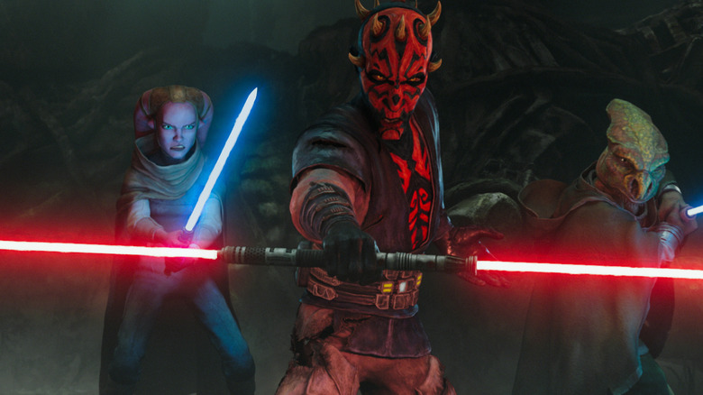 Maul fighting together with Devon and Daki in Maul - Shadow Lord