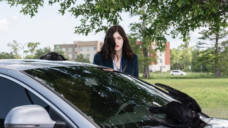 Alexandra Daddario as Rowan in Mayfair Witches