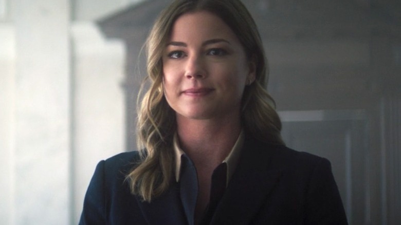 Sharon Carter smiles in courtroom