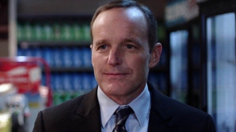 Agent Coulson smiling