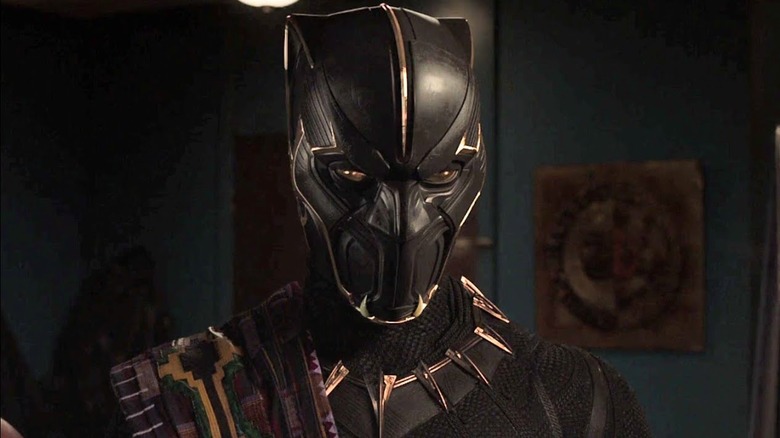 King T'Chaka in suit