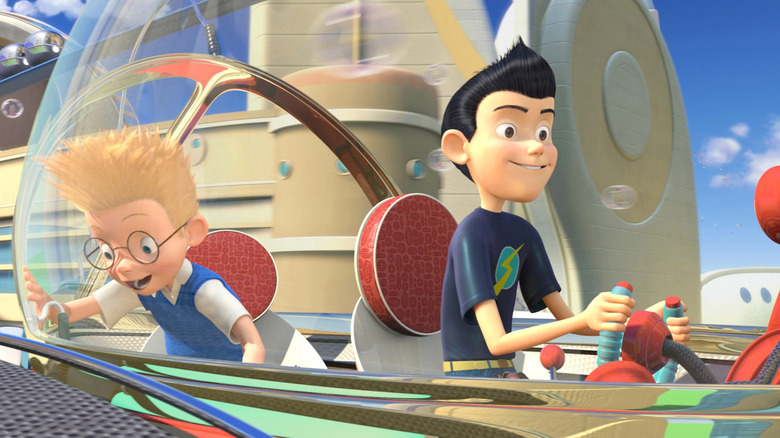 Wilbur and Lewis in Meet The Robinsons