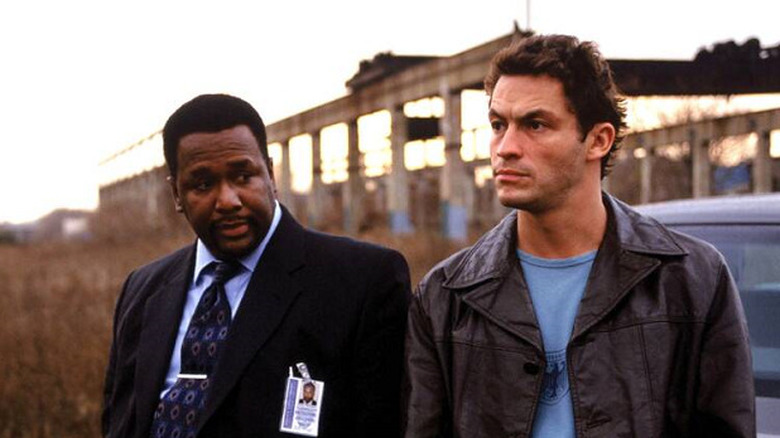 Det. William "Bunk" Moreland (Wendell Pierce) and Det. Jimmy McNulty (Dominic West) star in The Wire
