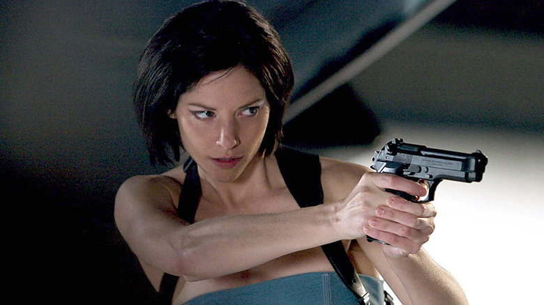 Sienna Guillory as Jill Valentine in Resident Evil: Apocalypse