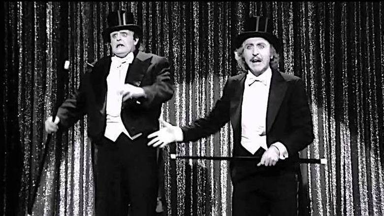 Peter Boyle and Gene Wilder star in Young Frankenstein (1974)