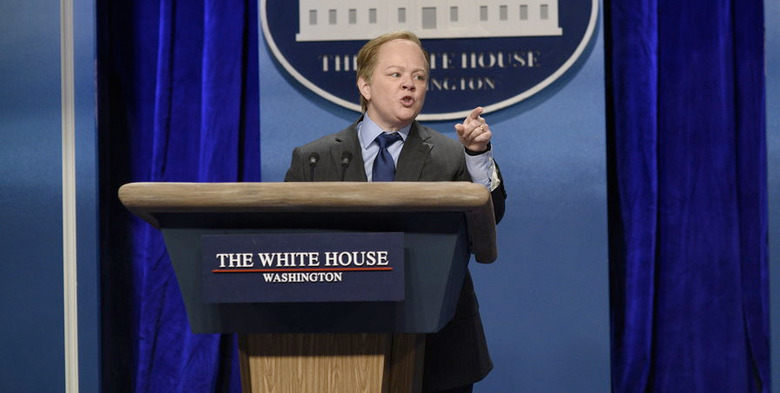 Melissa McCarthy as Sean Spicer on Saturday Night Live