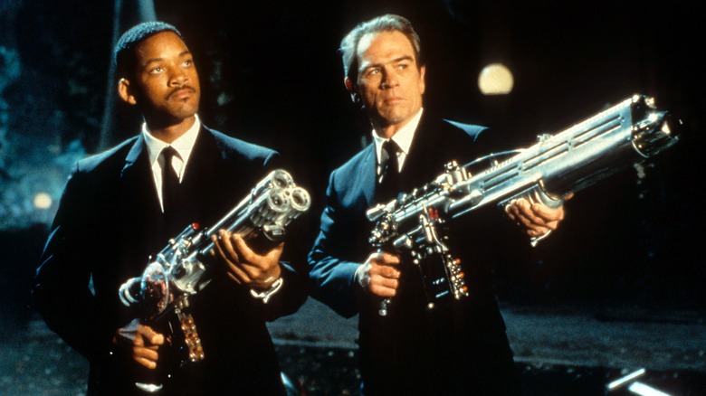  Will Smith and Tommy Lee Jones in Men In Black