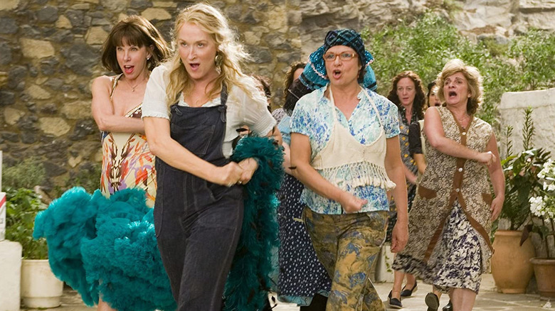 Christine Baranski, Meryl Streep, and Julie Walters in Mamma Mia!