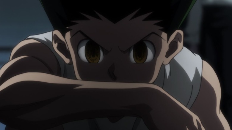 hunter x hunter angry gon