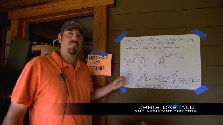 (from featurette) Chris Castaldi on set for "Transformers: Revenge of the Fallen"