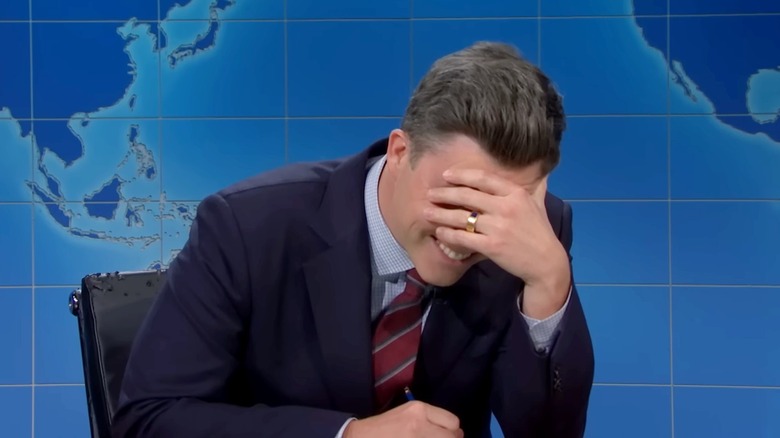 Colin Jost dying inside