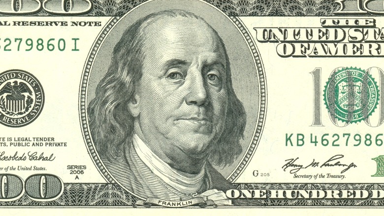 100 dollar bill