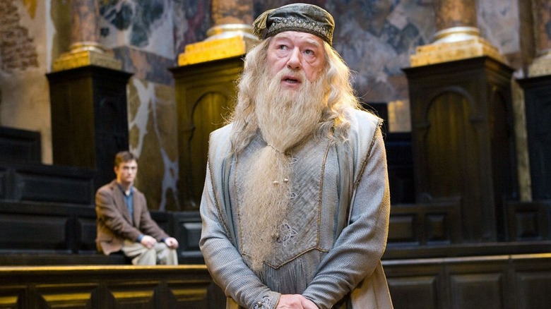 Michael Gambon in Harry Potter 