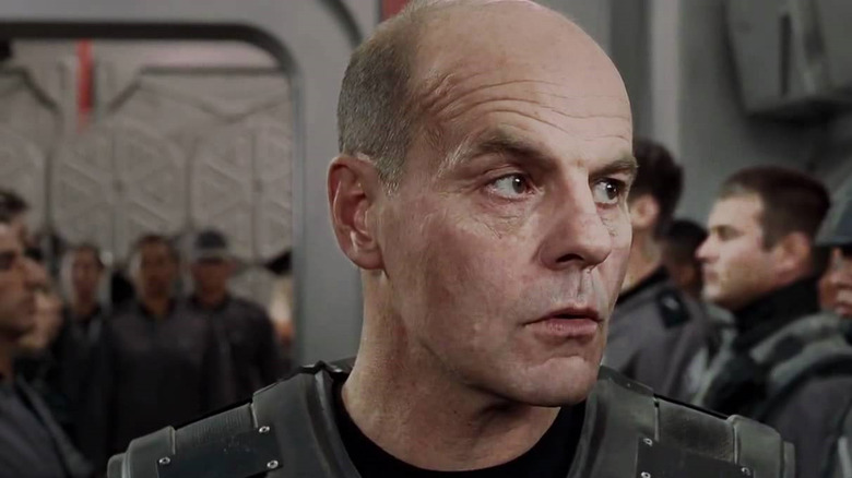 Michael Ironside stars in Starship Troopers (1997)