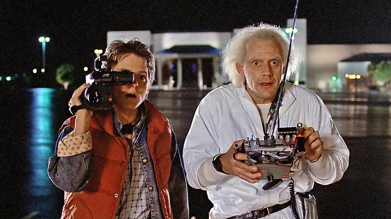 Back to the Future Michael J Fox Christopher Lloyd