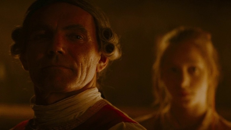 Last of the Mohicans scowling British man