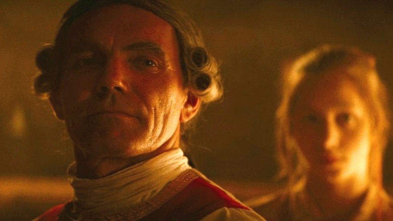 Last of the Mohicans scowling British man