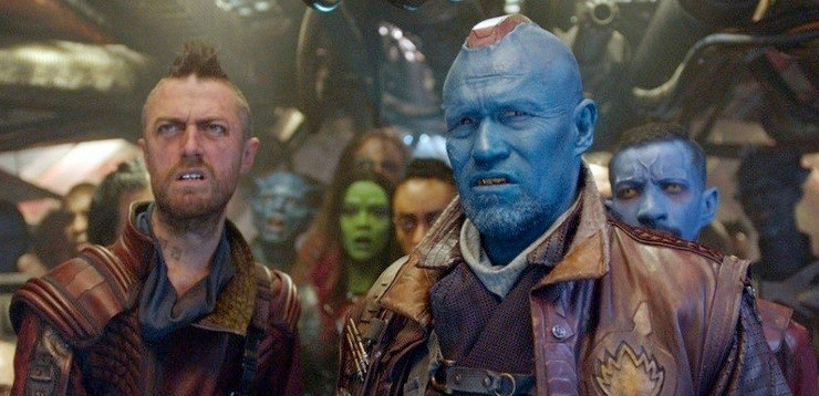 Michael Rooker Falls Asleep in Guardians of the Galaxy 2 Blooper