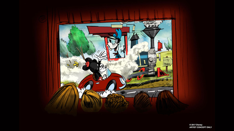 Mickey and Minnie's Runaway Railway disneyland