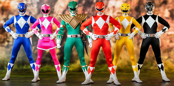 Mighty Morphin Power Rangers 1/6 Scale Figures