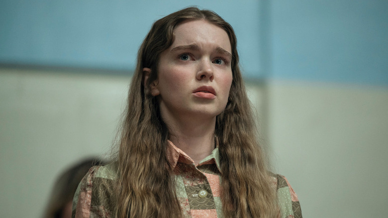 Carrie looks puzzled in Carrie (2026)