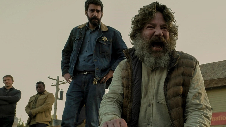 Rahul Kohli and Robert Longstreet star in Midnight Mass (2021)