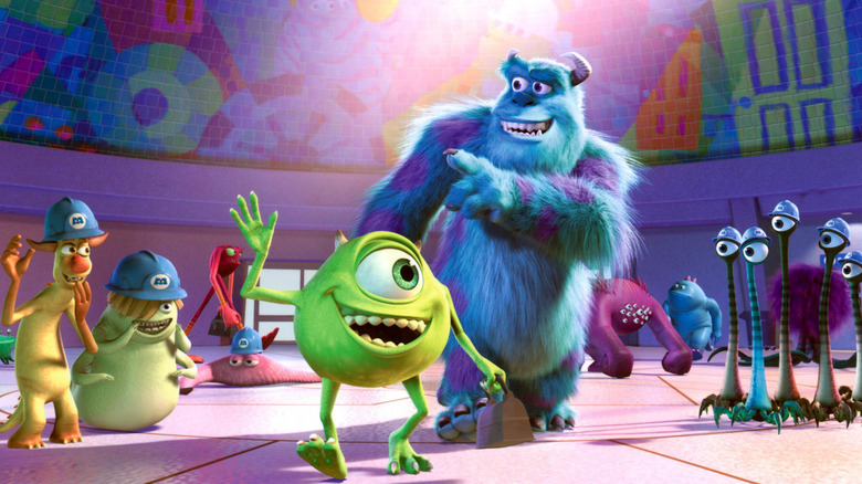 Mike and Sulley in Monsters, Inc.