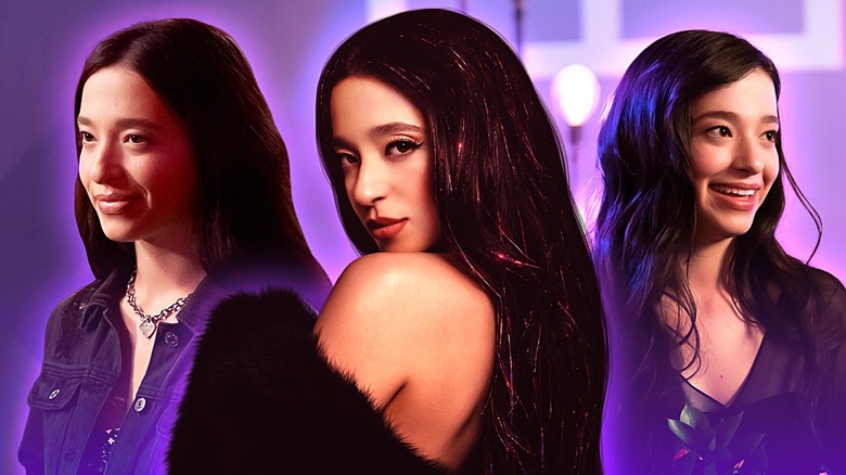 Mikey Madison as Amber Freeman in Scream, Ani Mikheeva in Anora, and Max Fox in Better Things