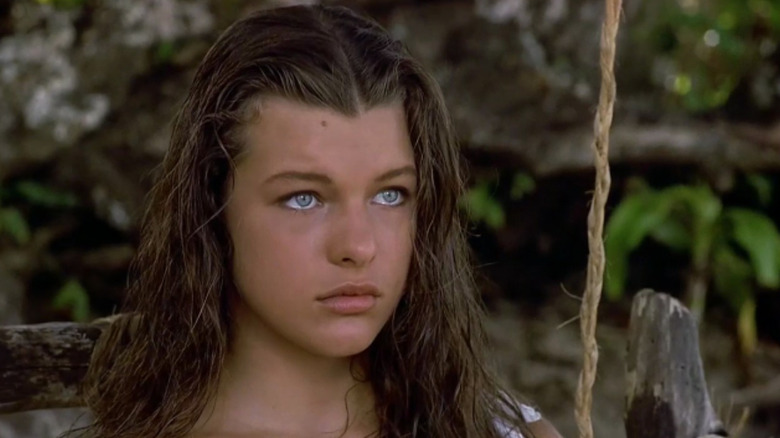 Lilli looking forlorn in Return to the Blue Lagoon