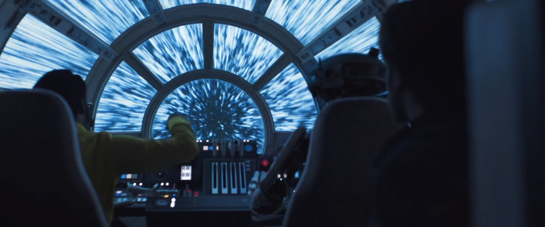 millennium falcon ride